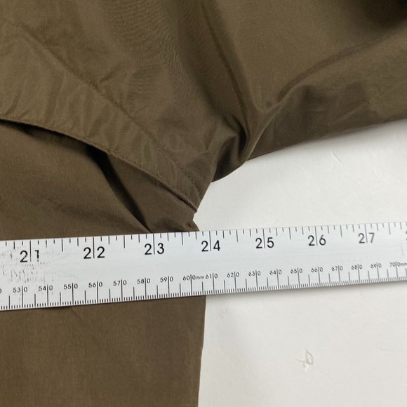 Lands' End Packable Mountain Lite Parka Jacket Men's Medium Brown Purple Nylon - Picture 14 of 15